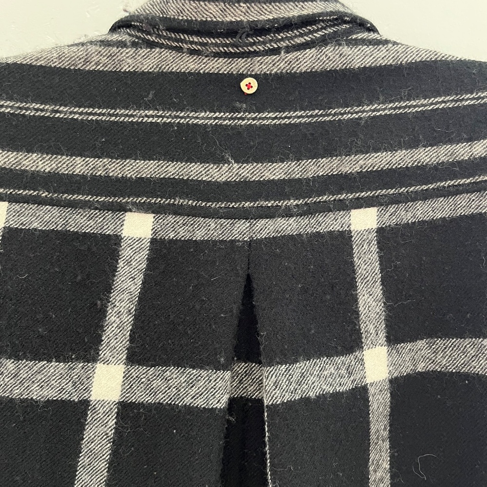 Pero wool oversized button up tunic size 44 - Picture 9 of 11